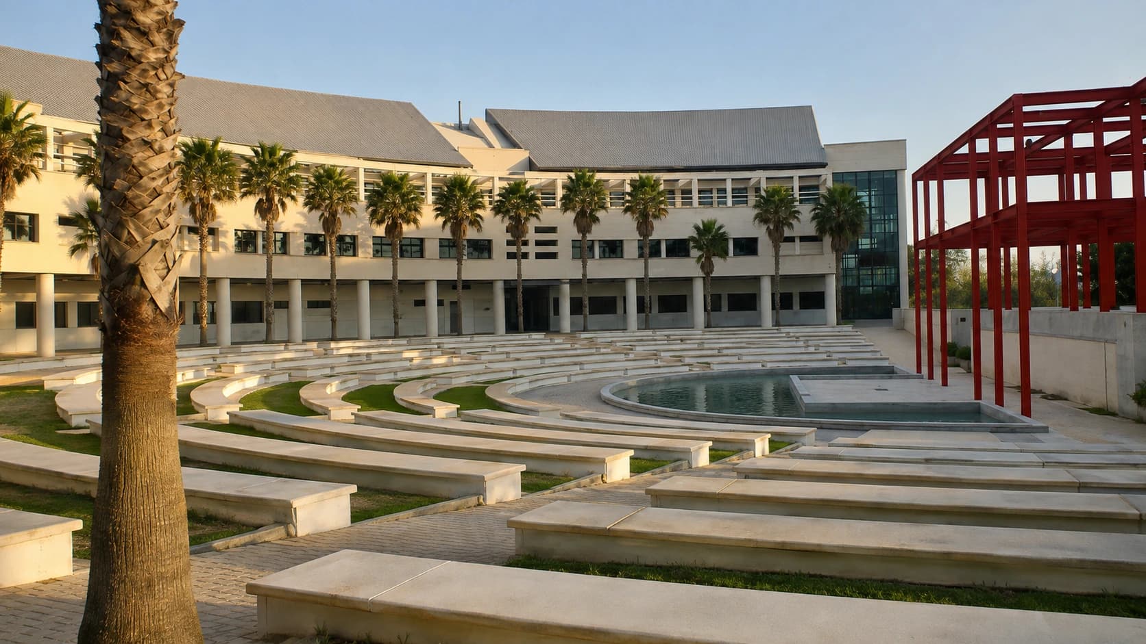 Universidad de Alicante, recreación con IA 2