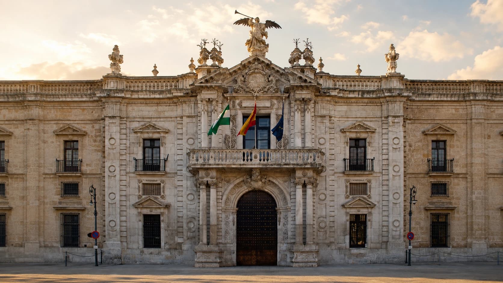 Universidad de Sevilla, recreación con IA 2