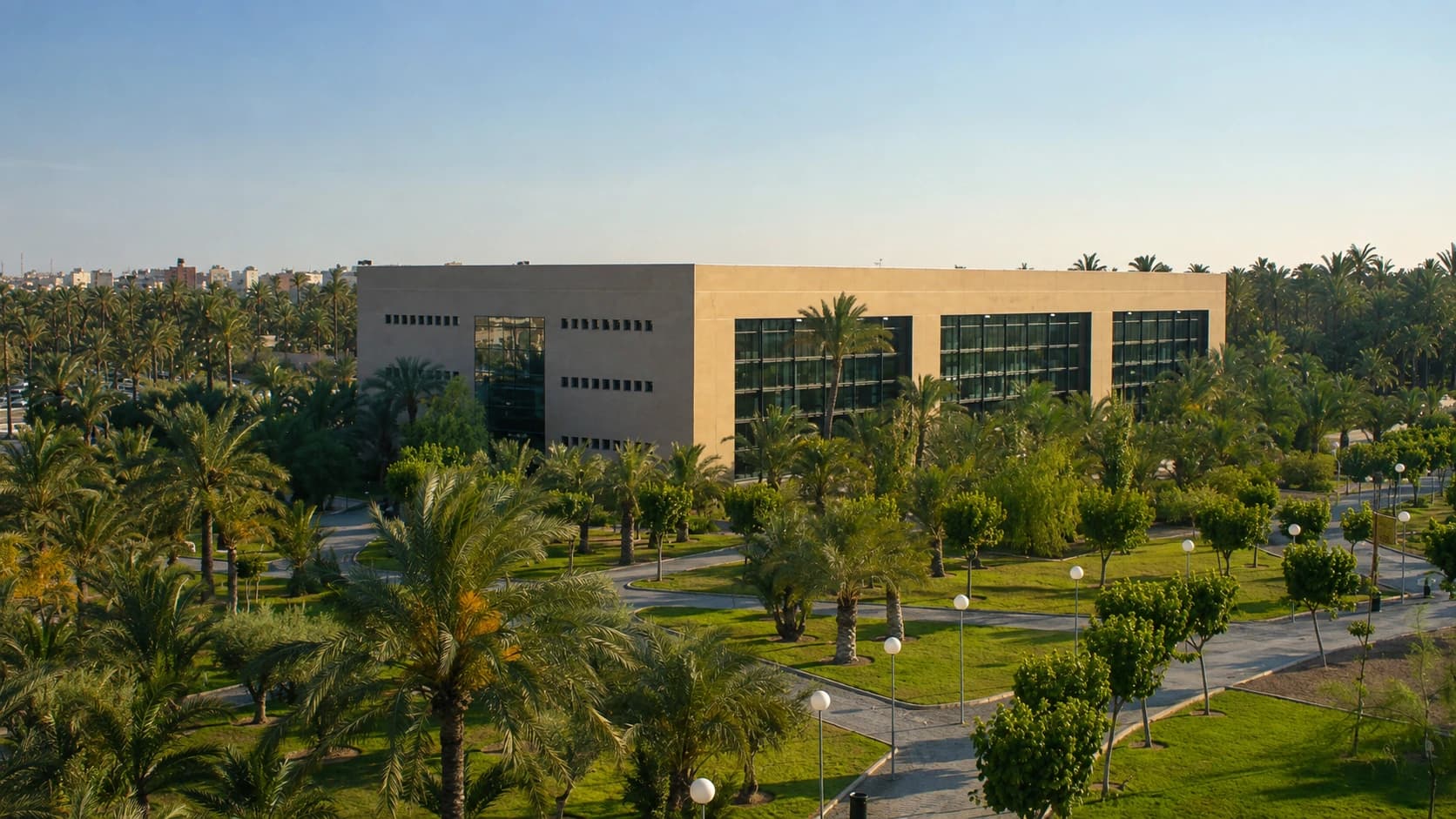 Universidad Miguel Hernández de Elche, recreación con IA 2