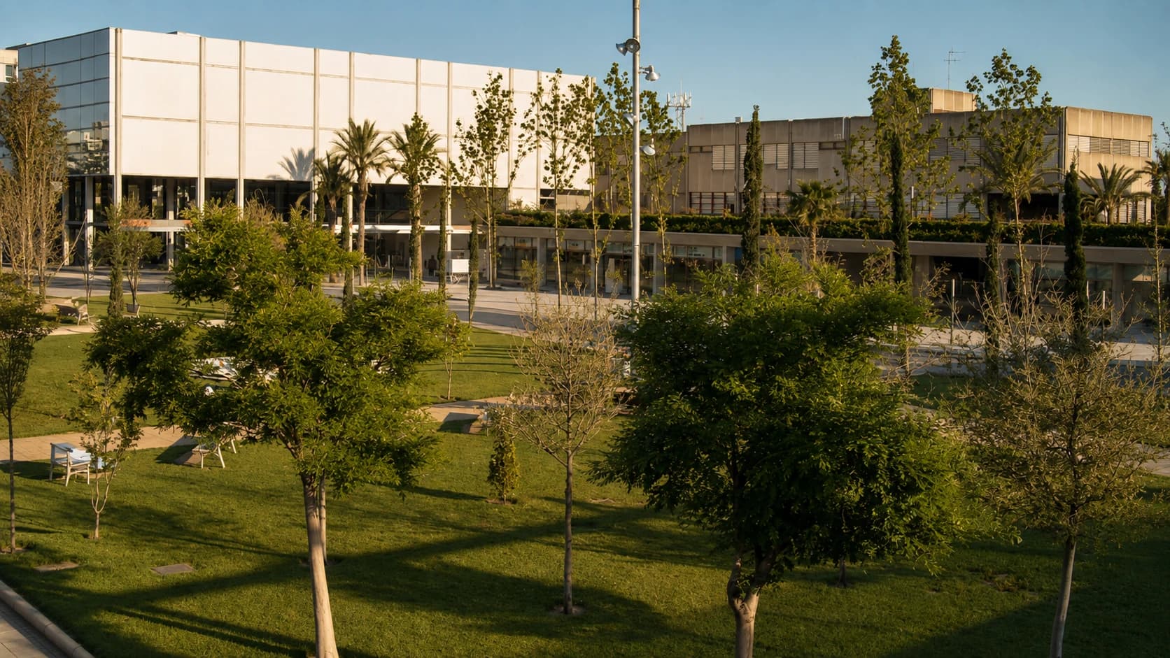 Universidad Politécnica de Valencia, recreación con IA 2