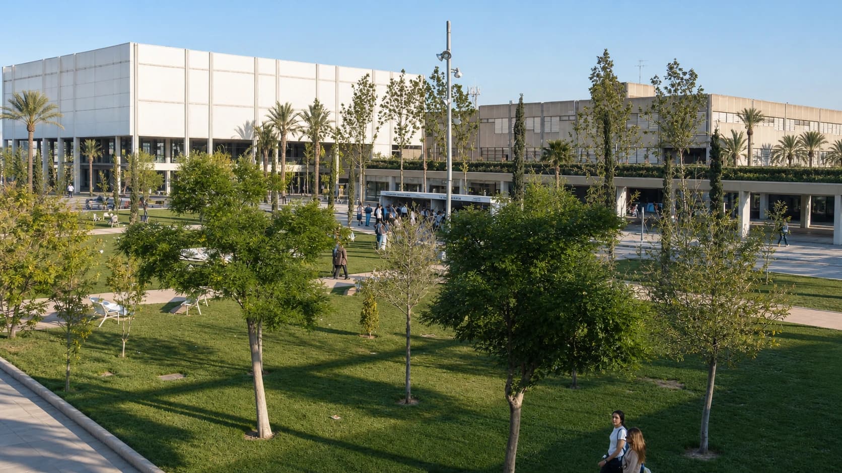 Recreación con IA de Universidad Politécnica de Valencia